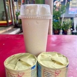นมหมีปั่น