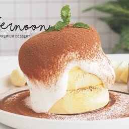 Tiramisu Souffle Pancake