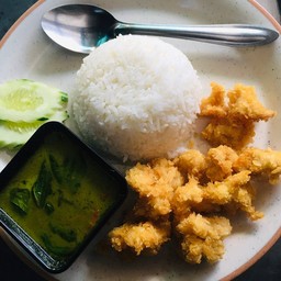 ข้าวไก่ป๊อปเขียวหวาน