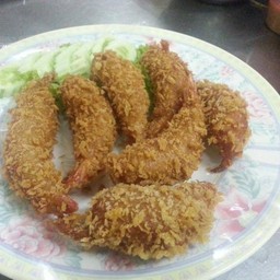 กุ้งชุบแป้งทอด