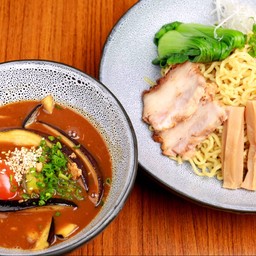 Nasu miso tsukemen