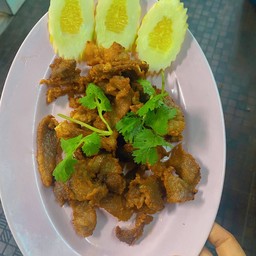 หมูทอดกระเทียม