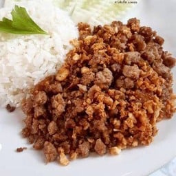 หมูสับทอดกระเทียม