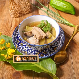 แกงจืดมะระซี่โครงหมู