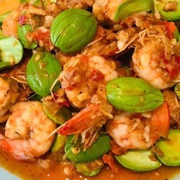 สตอผัดกุ้ง