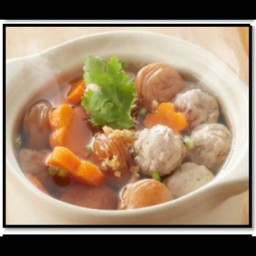 ต้มจืดเกี้ยมบ๊วยหมูสับ