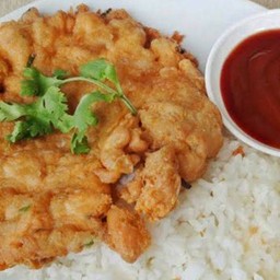 ไข่เจียวหมูสับ(ราดข้าว)