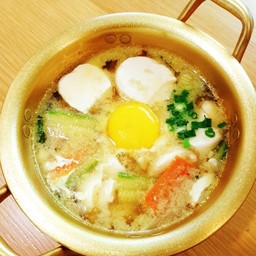 ซุปเต้าหู้ น้ำใส ผัก