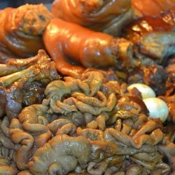 ขาหมูเปล่า+ไส้