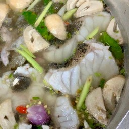 ต้มยำเนื้อปลากะพงทะเล(ขนาดใหญ่)