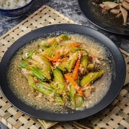 ผัดบวบไข่