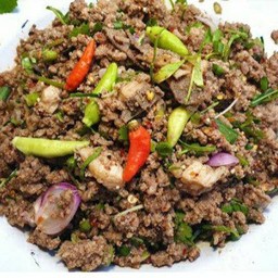 ลาบสุก(เนื้อ) ใส่ ดี