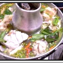 ต้มยำเนื้อปลากระพงน้ำใส
