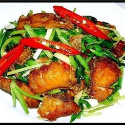 เนื้อปลาผัดขึ้นฉ่าย