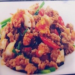 หมูสับไข่เค็ม