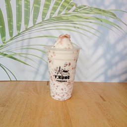 นมสด+ปีโป้ (ปั่น)