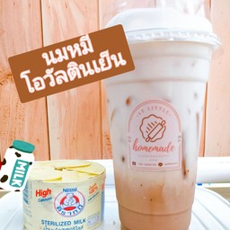 นมหมีโอวัลตินเย็น