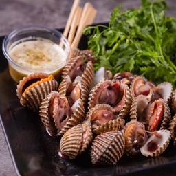 หอยแครงลวก