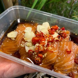 ชุดแซลมอนดองซีอิ๊วเกาหลี