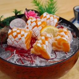 ซาชิมิ ท้อง แซลมอน