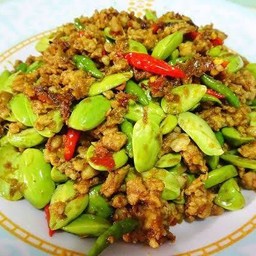 คั่วกลิ้งสะตอหมูสับ