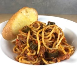 Pulled Pork Pasta with Sauce