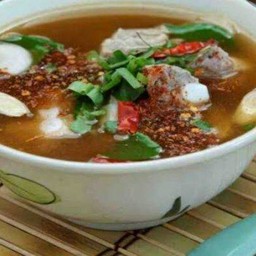 ต้มแซบเนื้อ  ต้มแซบหมู