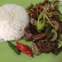 ข้าวราดผัดฉ่า