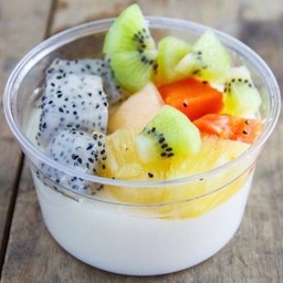 เต้าฮวยนมสดฟรุตสลัด