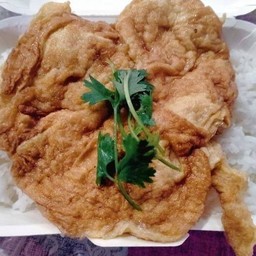 ข้าวไข่เจียวกุ้งสับ