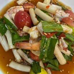 ตำคนโฉดไหลบัวกุ้งสุก