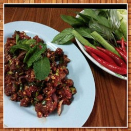 ป้ารุ่งลาบขม ต้มแซ่บ ส้มตำ ยำแซ่บ ป่าเลา