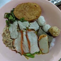 ก๋วยเตี๋ยวแห้งหมูต้มยำ(ธรรมดา)