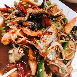 ตำปลาแดกต่อน