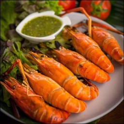 กุ้งเผา ชุดจัมโบ้ XXL