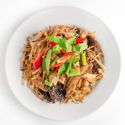 ผัดขิงเห็ดรวม