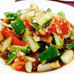 ตำเเตงปูปลาร้า/ไท