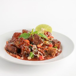 ยําปลากระป๋องเจ