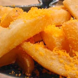 Karasumi potato fry