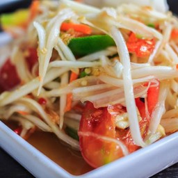 ส้มตำไทย-ปลาร้า