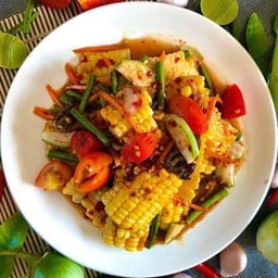 ตำข้าวโพด
