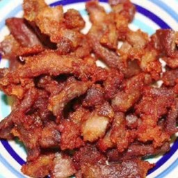 หมูทอดขนาดกลาง