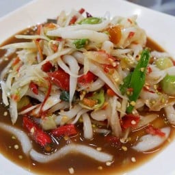 ส้มตำเมืองเลย ขนมจีนบีบสด บางกร่าง ราชพฤกษ์