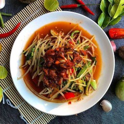 ตำหอยดอง