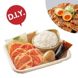 ข้าวหน้าล้นหมูย่างมิโซะ (D.I.Y. Cooking Kit)