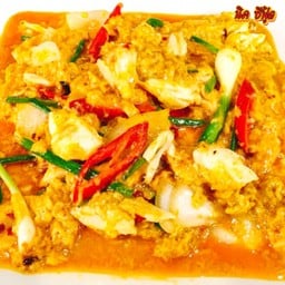 เนื้อปูผัดผงกะหรี่