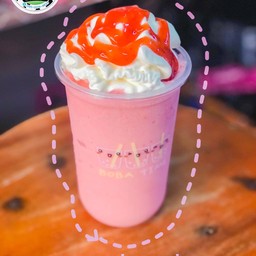 นมสด สตอเบอร์รี่แพสชั่น วิปครีม 22oz