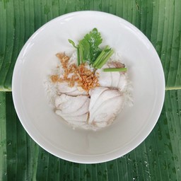 ข้าวต้มปลาเก๋าทะเล