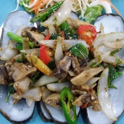 หอยโพงผัดฉ่า