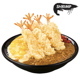 ข้าวแกงกะหรี่ไข่ข้นกุ้งจุใจ